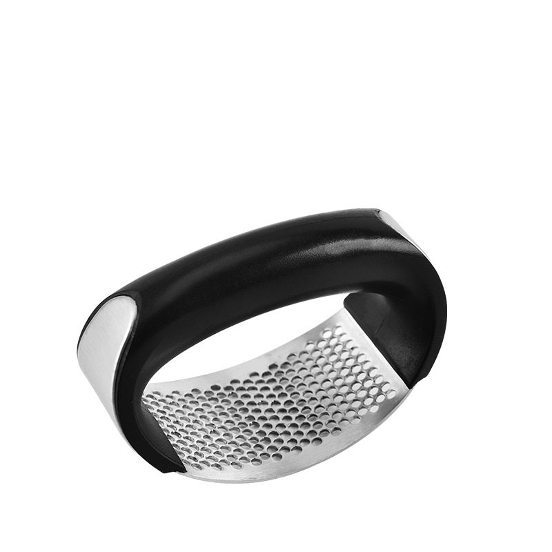 Stainless Steel Garlic Masher Press Manual Curve