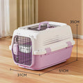 Pet Carrier For Small Dogs & Cats, Airline Approved Travel Crate