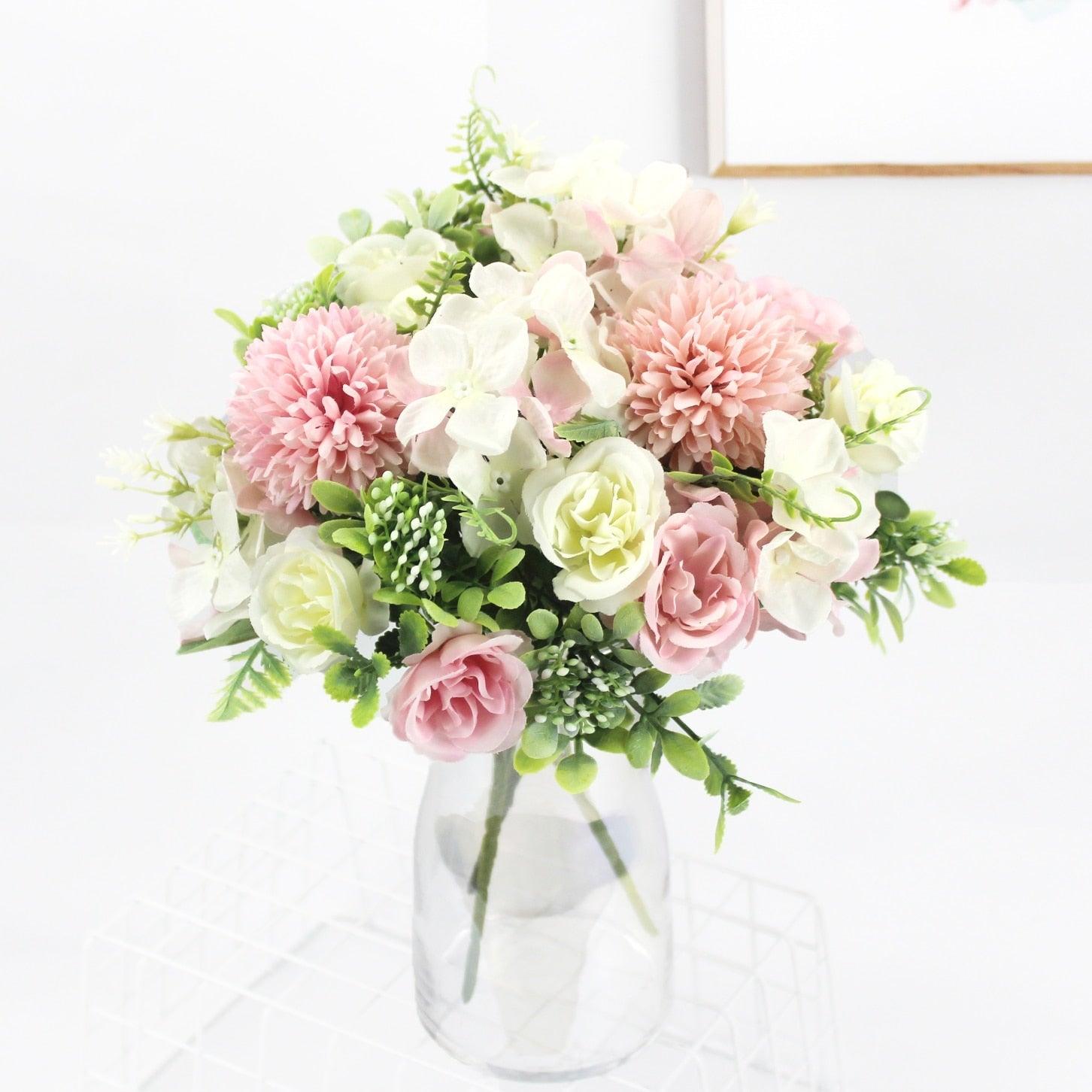 Beautiful Silk Hydrangeas Artificial Flowers