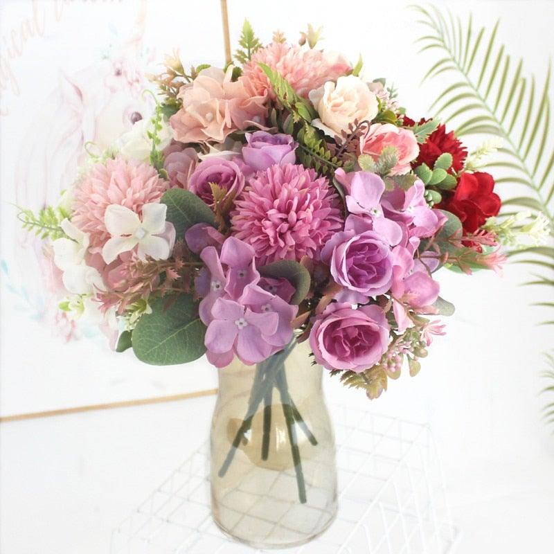 Beautiful Silk Hydrangeas Artificial Flowers