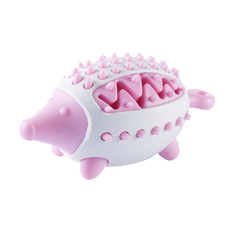 Dog Treat Interactive Chew Toy For Puppies Food-Leaking Design Teeth Grinding Cleaning
