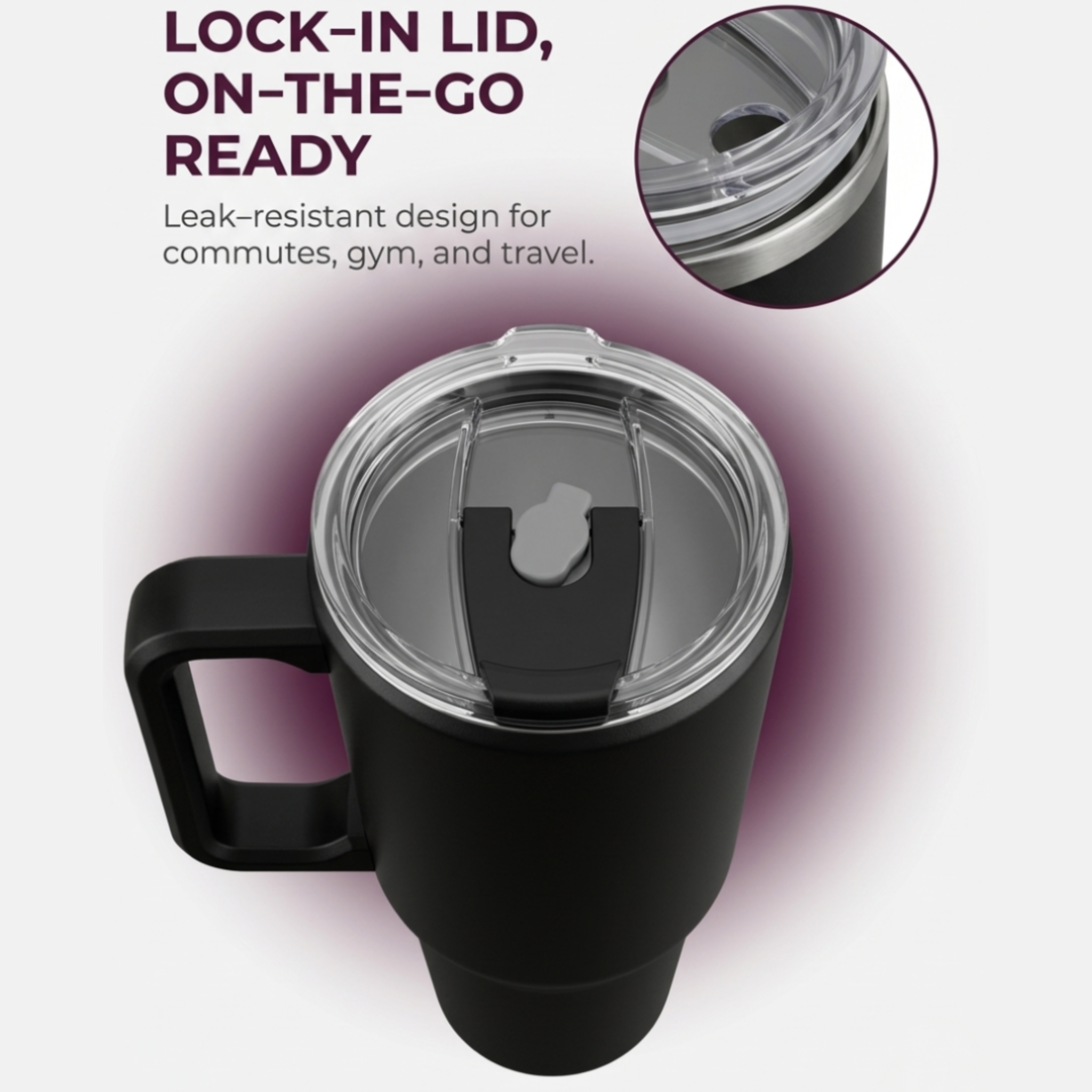 Steel (21oz) 180W Insulated Portable Blender (NEW)