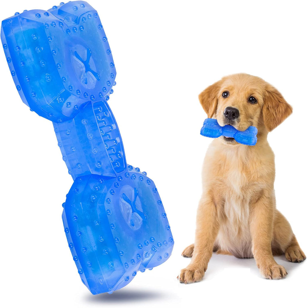 Pet Teether Cooling Chew Teething Toy For Puppies Fit With Treats