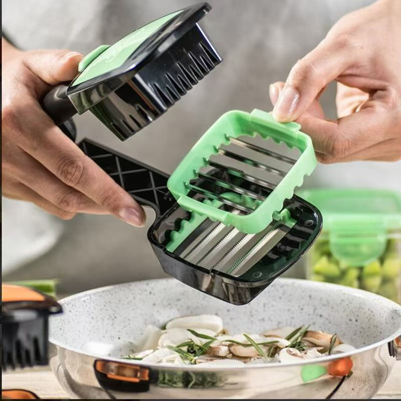 Small Kitchen Gadget For Pressing And Slicing Vegetables