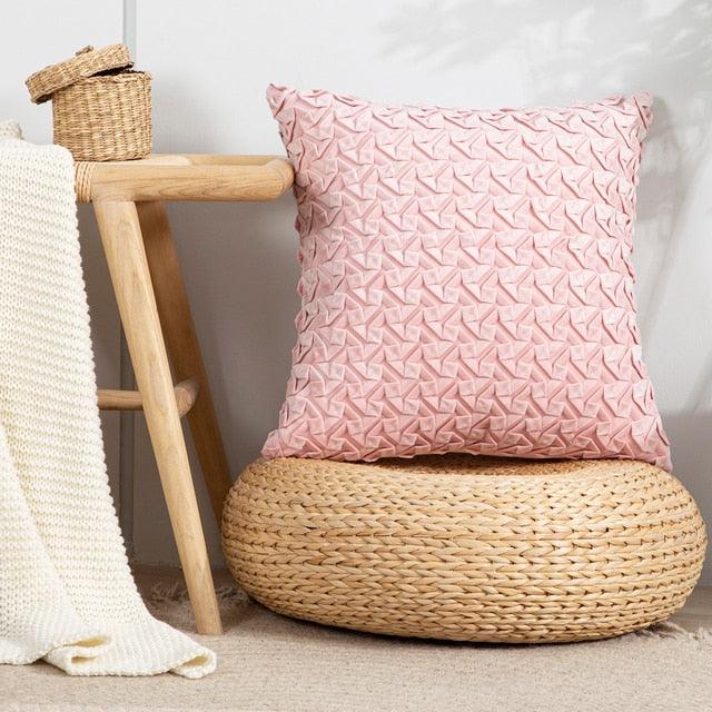 Solid Colorful Throw Pillow Cases