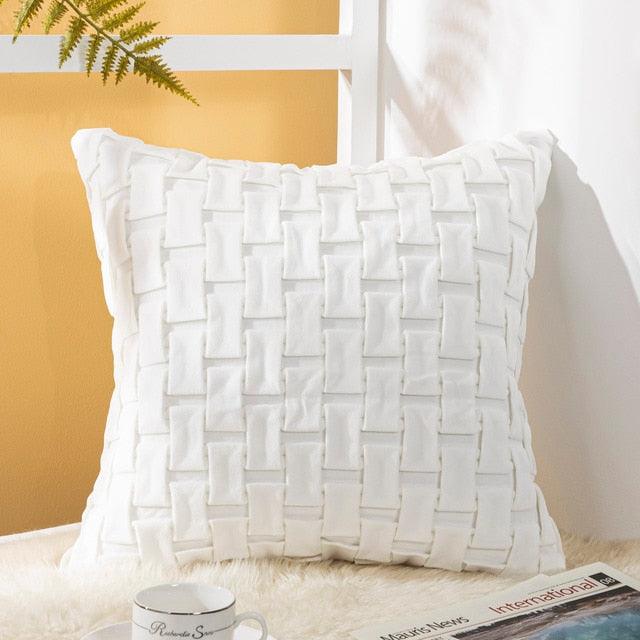 Solid Colorful Throw Pillow Cases