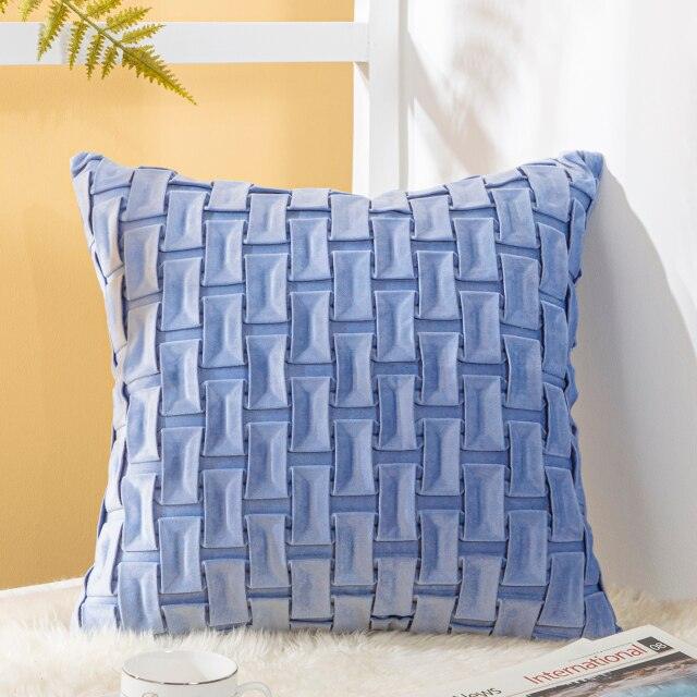 Solid Colorful Throw Pillow Cases