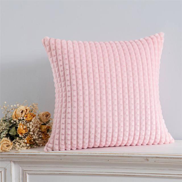 Solid Colorful Throw Pillow Cases