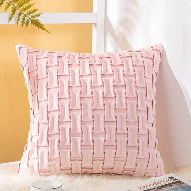 Solid Colorful Throw Pillow Cases