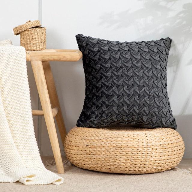Solid Colorful Throw Pillow Cases