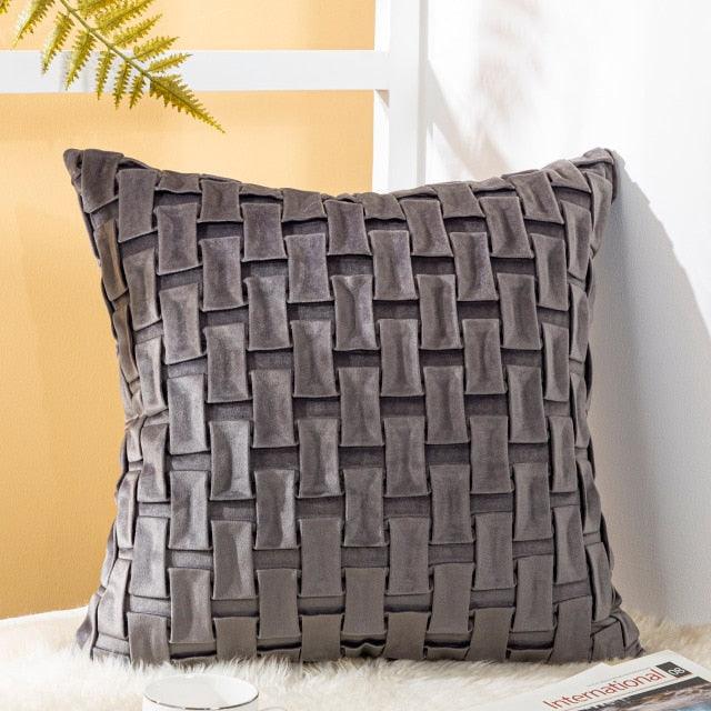 Solid Colorful Throw Pillow Cases