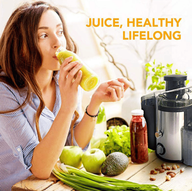 Centrifugal juicer multi-function electric juicer 2.5L slag cup