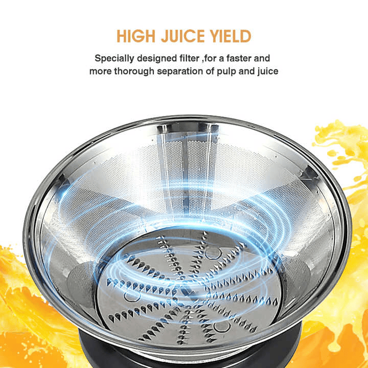 Centrifugal juicer multi-function electric juicer 2.5L slag cup