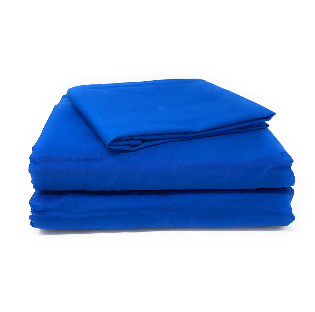 Tache Deep Blue Cotton Duvet Cover Set (2-3PDUV-Blue)