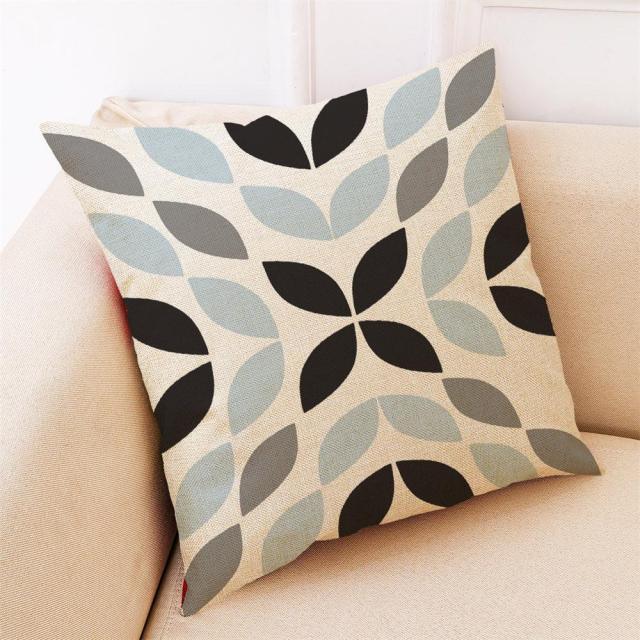 Elegant Pattern Printed Throw Pillow Covers