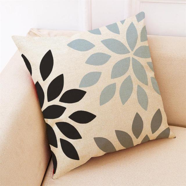 Elegant Pattern Printed Throw Pillow Covers