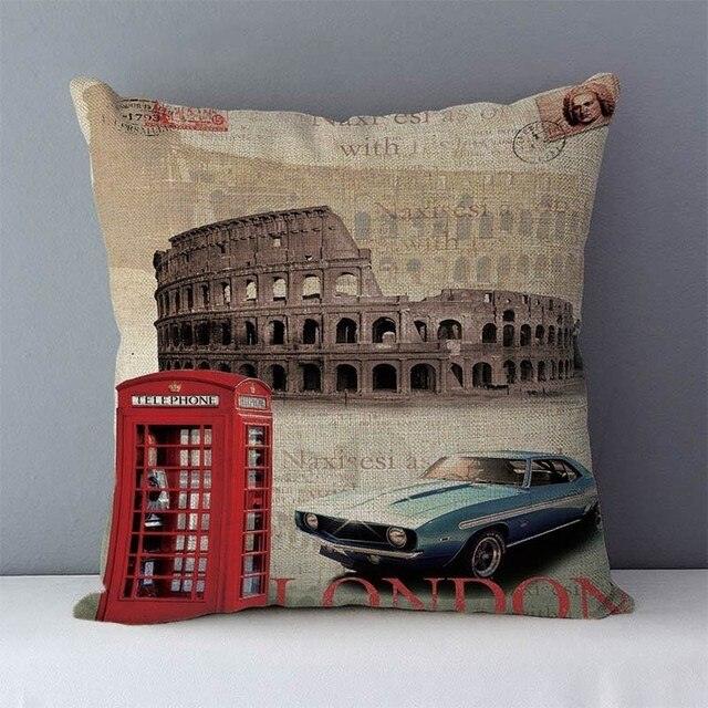 Elegant Retro Couch Cushion Decorative Pillows