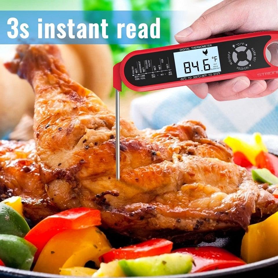 Digital Meat BBQ Thermometer Dual Probe Design Waterproof