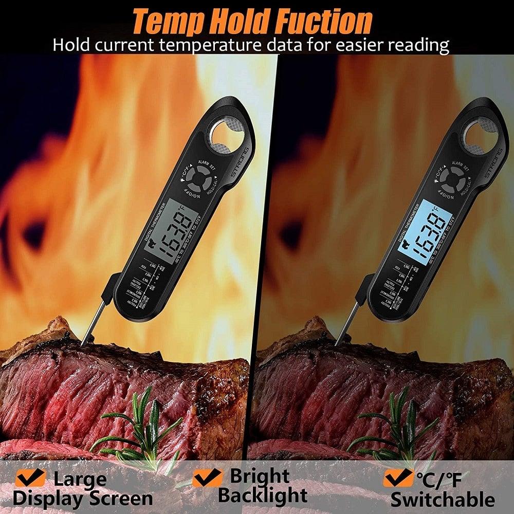 Digital Meat BBQ Thermometer Dual Probe Design Waterproof