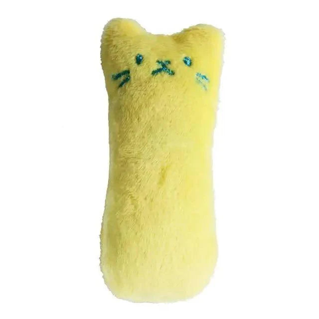 Funny Colorful Teeth Grinding Catnip Toys Cute Kitten Chewing Toy