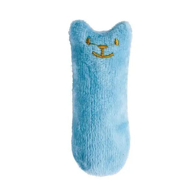 Funny Colorful Teeth Grinding Catnip Toys Cute Kitten Chewing Toy