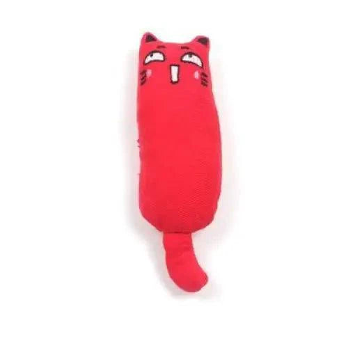 Funny Colorful Teeth Grinding Catnip Toys Cute Kitten Chewing Toy