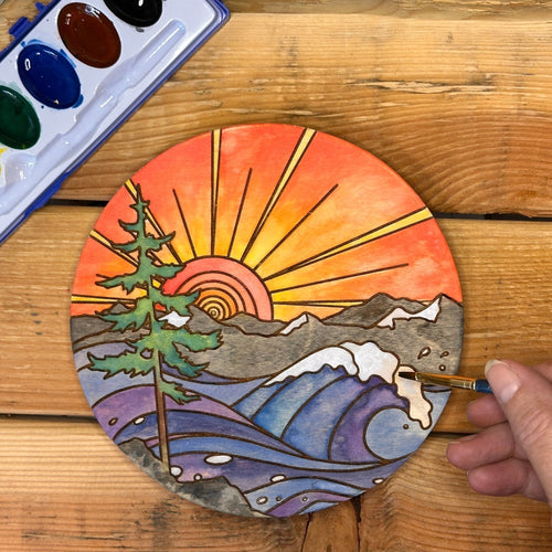 "Give Me Both" Watercolor DIY Kit