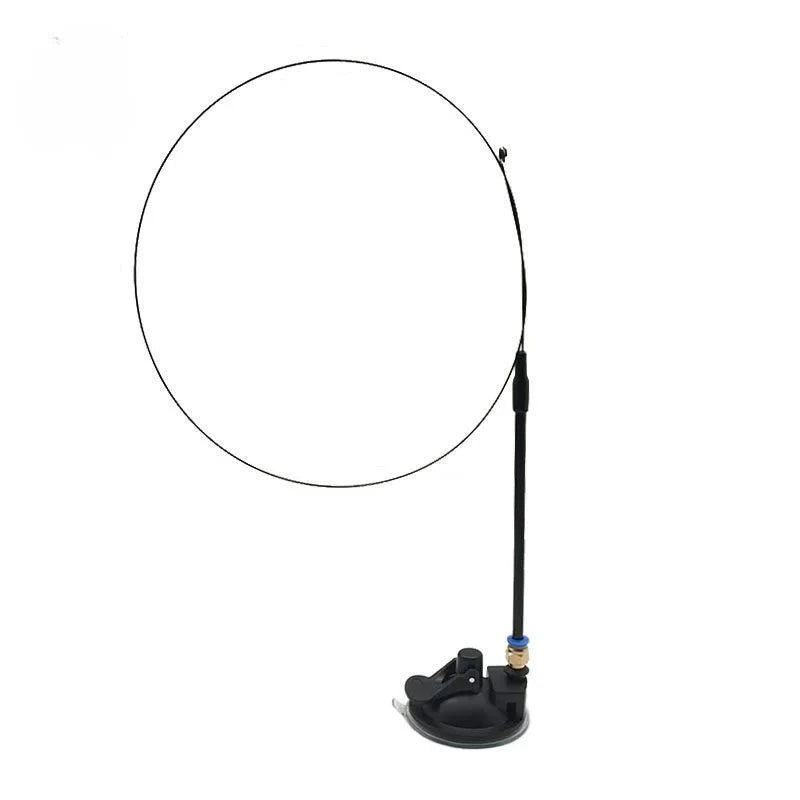Hands-Free Feather Cat Wand w/Bell | Suction Cup Interactive Toy for Hunting and Exercise