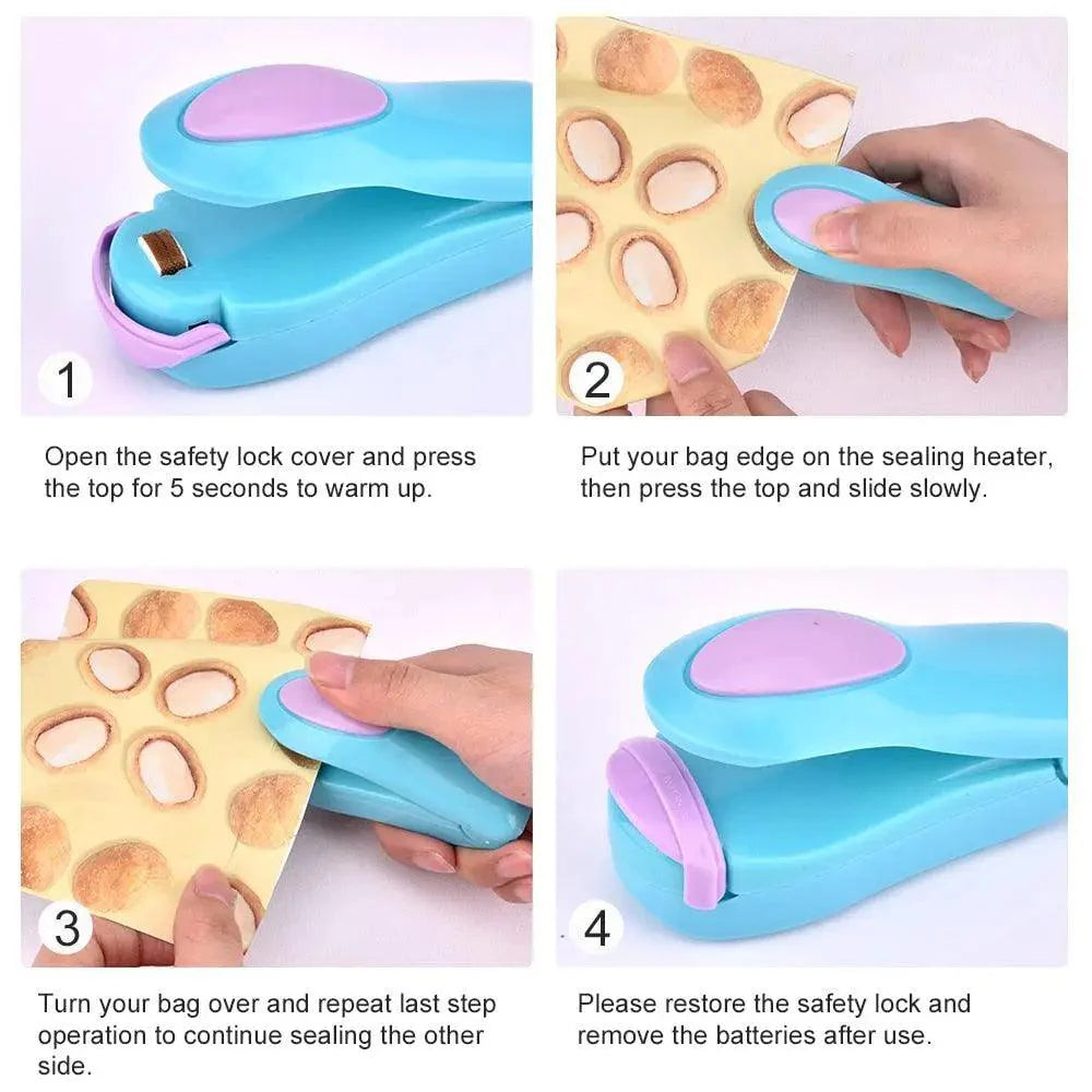 High Quality Mini Portable Clip Sealing Food Machine