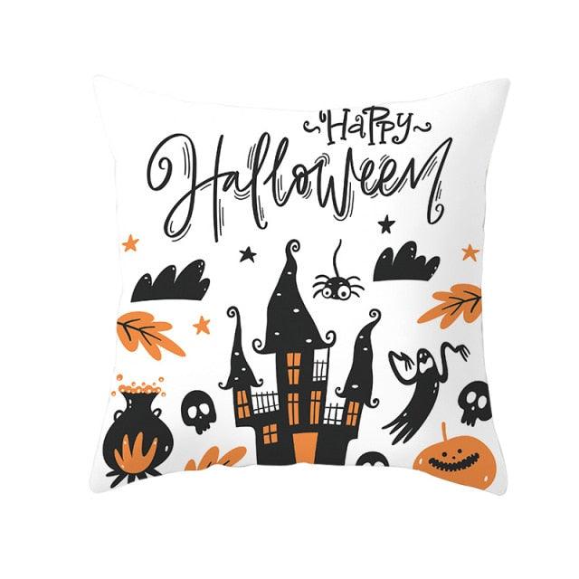 Holiday Pillowcase Pumpkin Cushion Cover