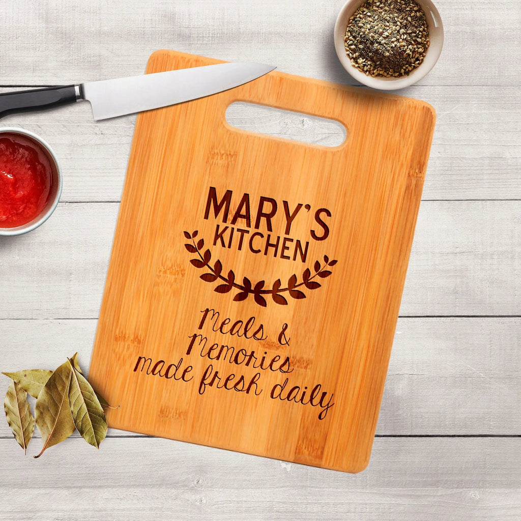 Grandma's Kitchen Cutting Board - Personalized Gift for Her, Mom, Nana, Grandmother