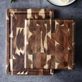 Striped Parquet Solid Wood Cutting Board