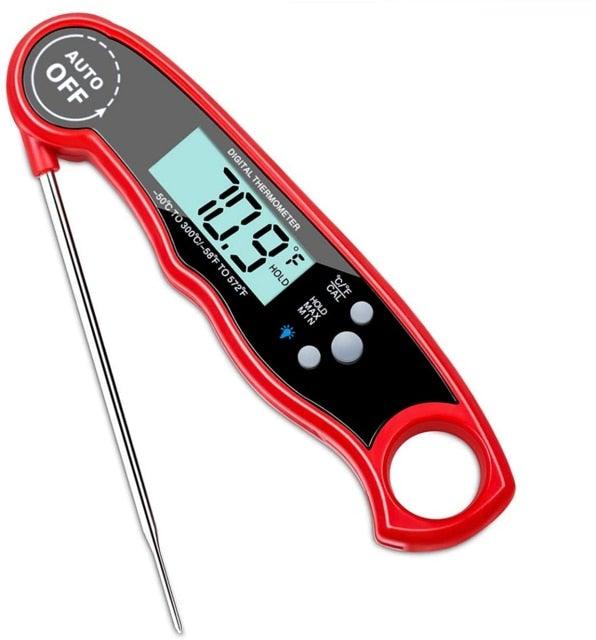 Waterproof Kitchen Food Cooking Thermometer with Backlight LCD