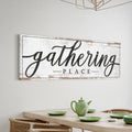 Gathering Place Kitchen Sign Decor