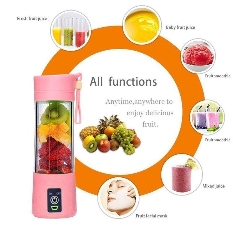 Portable Blender Mini Mixer Electric Juicer Machine