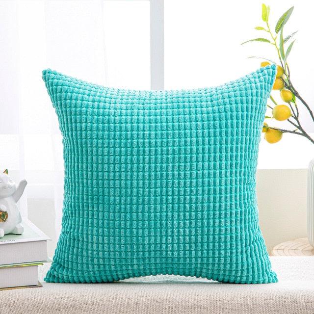 Solid Colorful Throw Pillow Cases