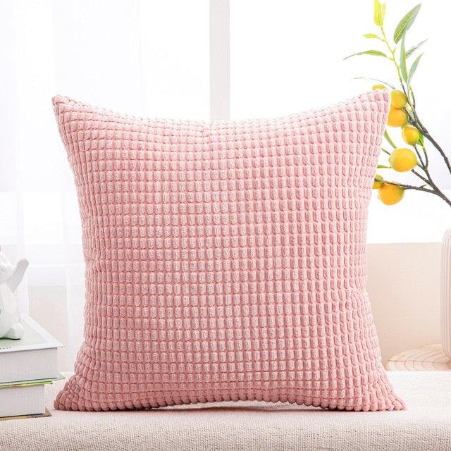 Solid Colorful Throw Pillow Cases