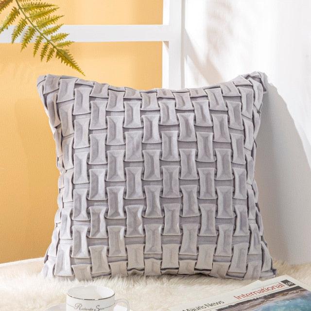Solid Colorful Throw Pillow Cases