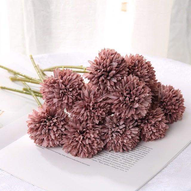 Silk Flower Arrangements Bunch Flower Bouquet Home Wedding Decoration