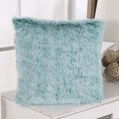 Soft Fur Plush Shaggy Fluffy Pillow Cover