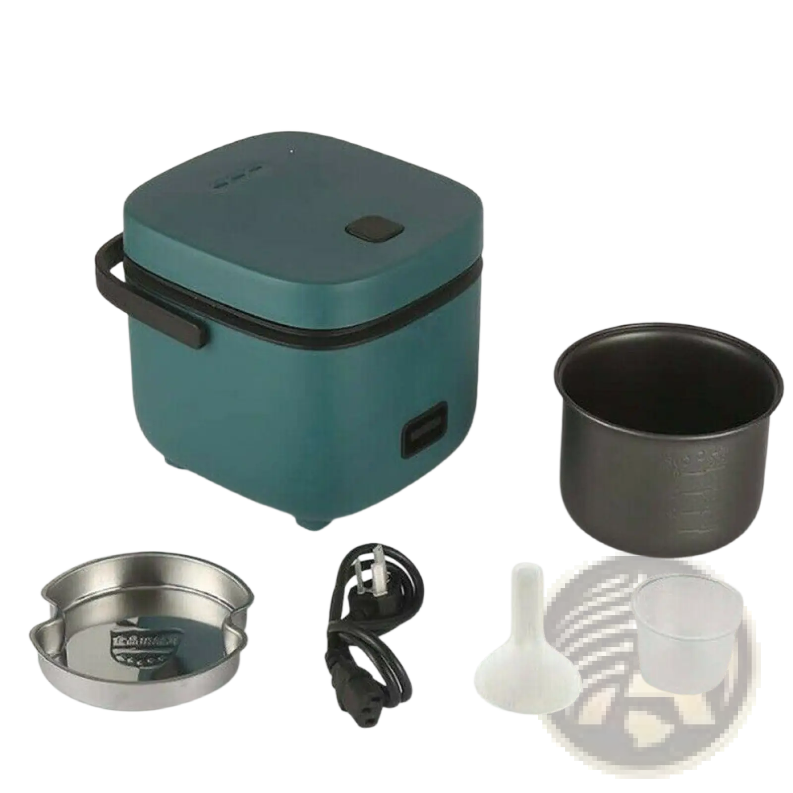 Rice Cooker 1.2l Electric Steamer with Nonstick Liner