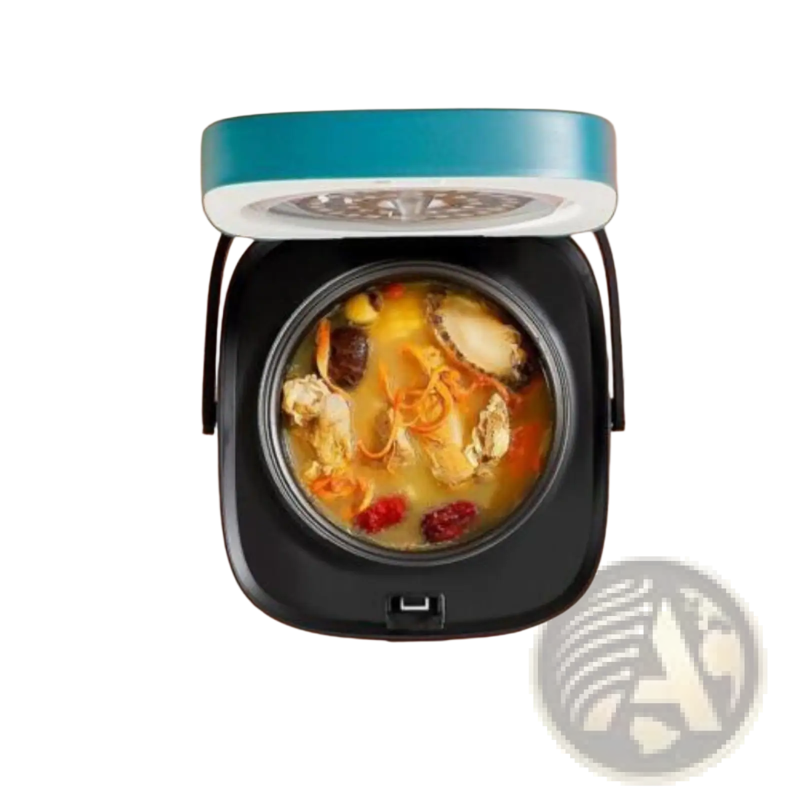 Rice Cooker 1.2l Electric Steamer with Nonstick Liner