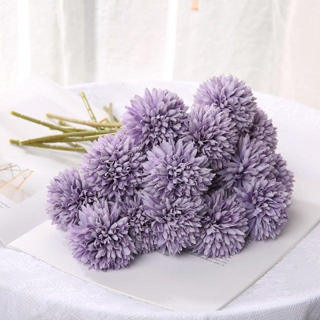 Silk Flower Arrangements Bunch Flower Bouquet Home Wedding Decoration