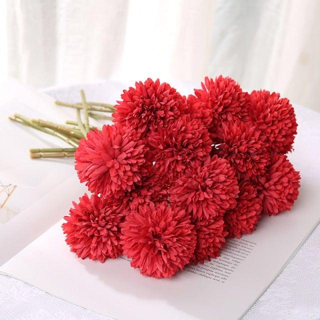 Silk Flower Arrangements Bunch Flower Bouquet Home Wedding Decoration