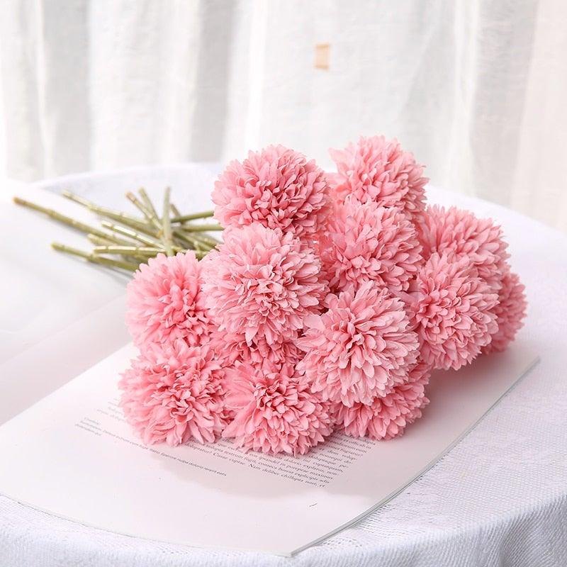 Silk Flower Arrangements Bunch Flower Bouquet Home Wedding Decoration