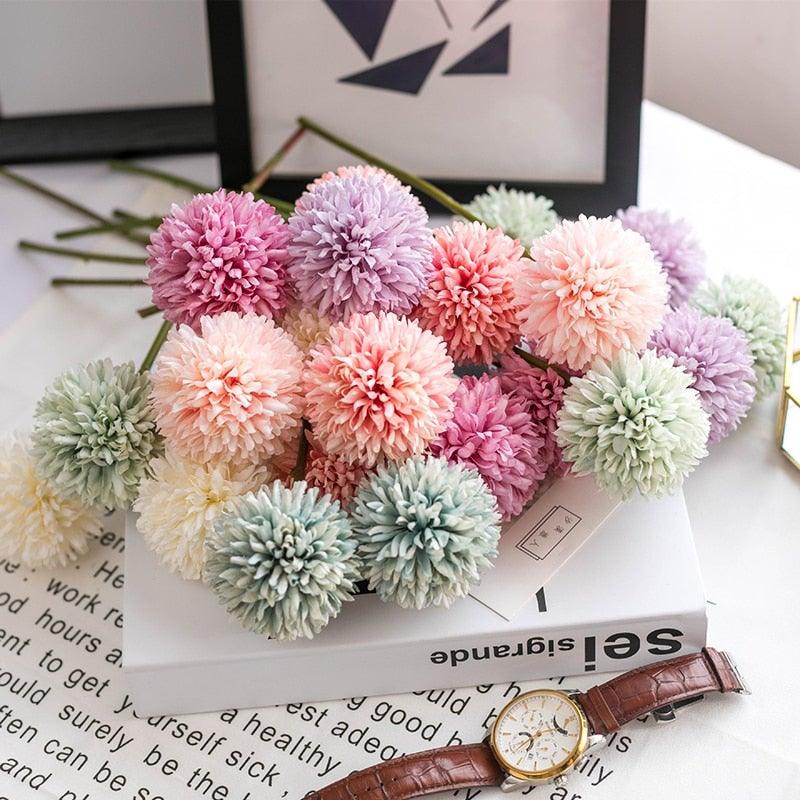 Silk Flower Arrangements Bunch Flower Bouquet Home Wedding Decoration
