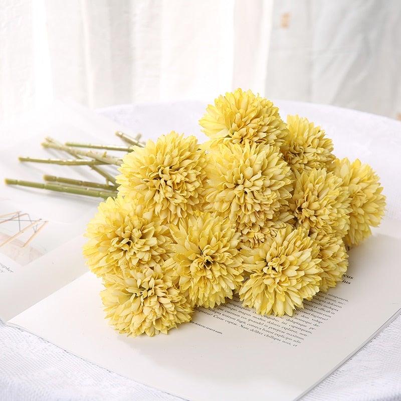Silk Flower Arrangements Bunch Flower Bouquet Home Wedding Decoration