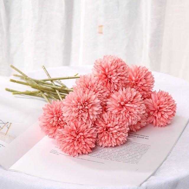 Silk Flower Arrangements Bunch Flower Bouquet Home Wedding Decoration