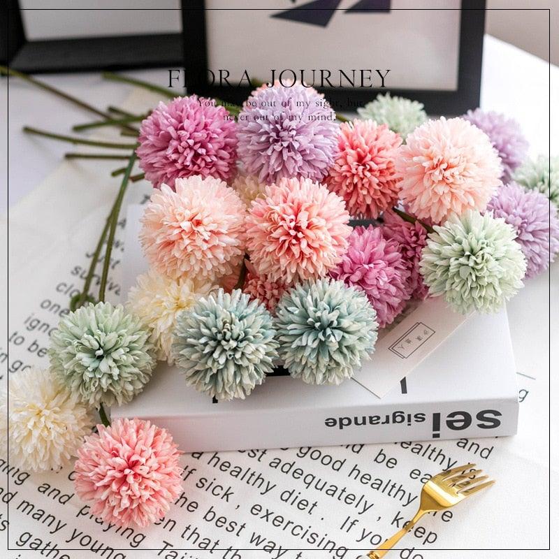 Silk Flower Arrangements Bunch Flower Bouquet Home Wedding Decoration