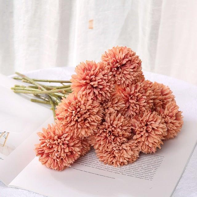 Silk Flower Arrangements Bunch Flower Bouquet Home Wedding Decoration